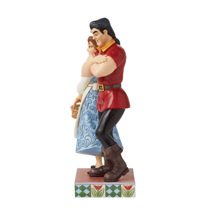 Brilliant & Boorish (Belle & Gaston Figurine) - Disney Traditions by Jim Shore