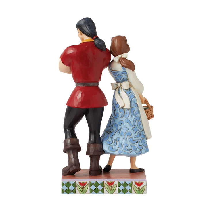 Brilliant & Boorish (Belle & Gaston Figurine) - Disney Traditions by Jim Shore