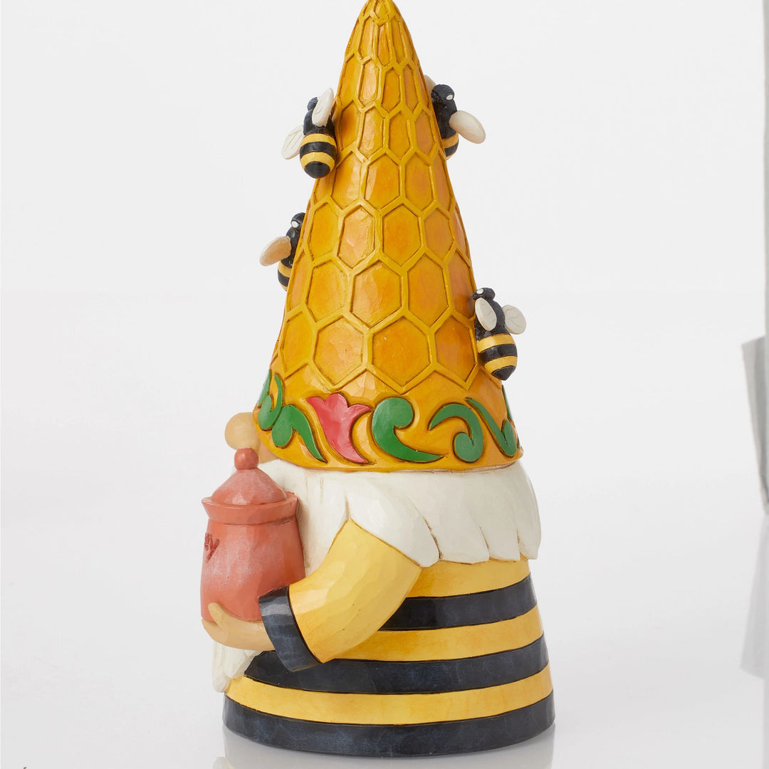 Bee-ing Cute (Beehive Gnome Figurine) - Heartwood Creek by Jim Shore