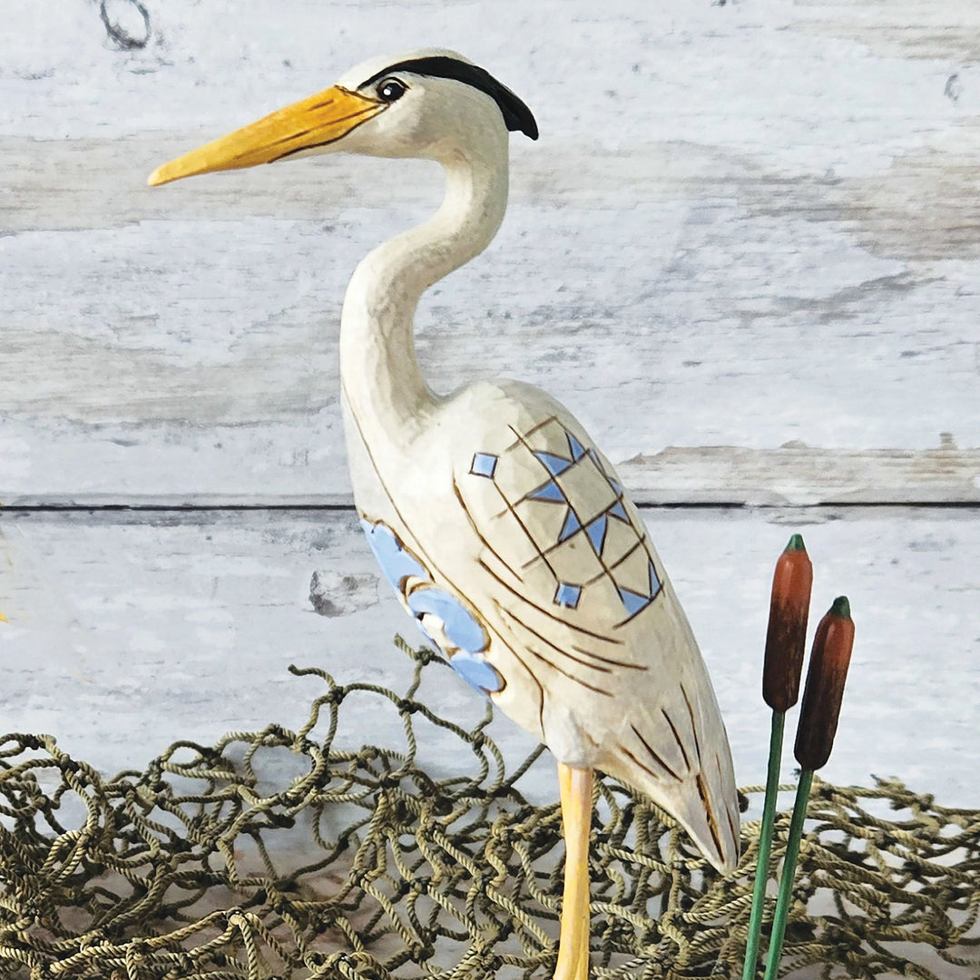 Waterside Watcher (Blue Heron) - Heartwood Creek by Jim Shore