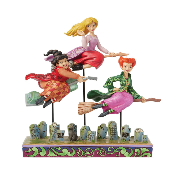 Come We Fly (Sanderson Sisters Figurine) - Disney Traditions by Jim Shore