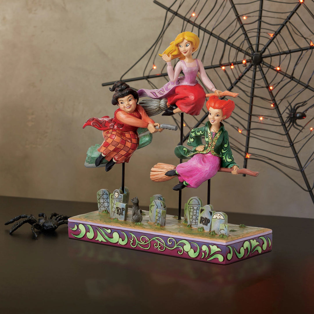 Come We Fly (Sanderson Sisters Figurine) - Disney Traditions by Jim Shore