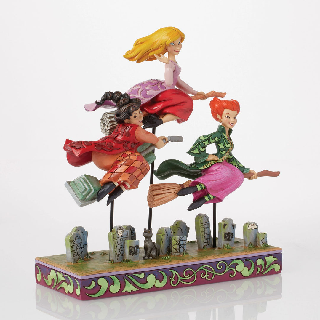 Come We Fly (Sanderson Sisters Figurine) - Disney Traditions by Jim Shore