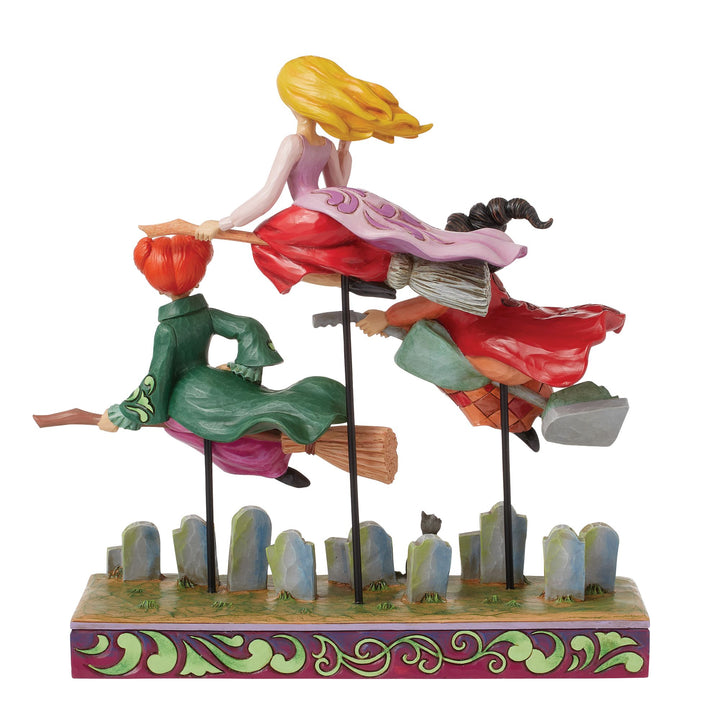 Come We Fly (Sanderson Sisters Figurine) - Disney Traditions by Jim Shore