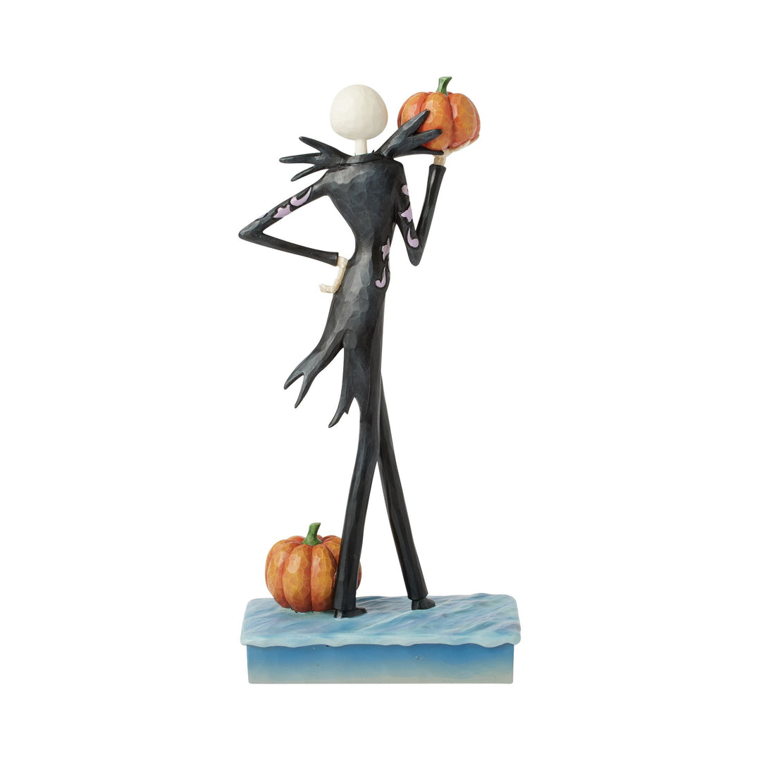 Frightful Fun (Jack with Pumpkins) - Disney Traditions by Jim Shore Hand-signed