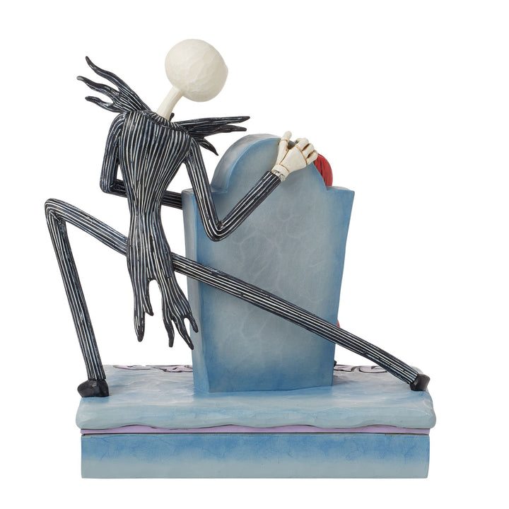 A Grave Affair (Jack & Sally Gravestone Figurine) - Disney Traditions by Jim Shore