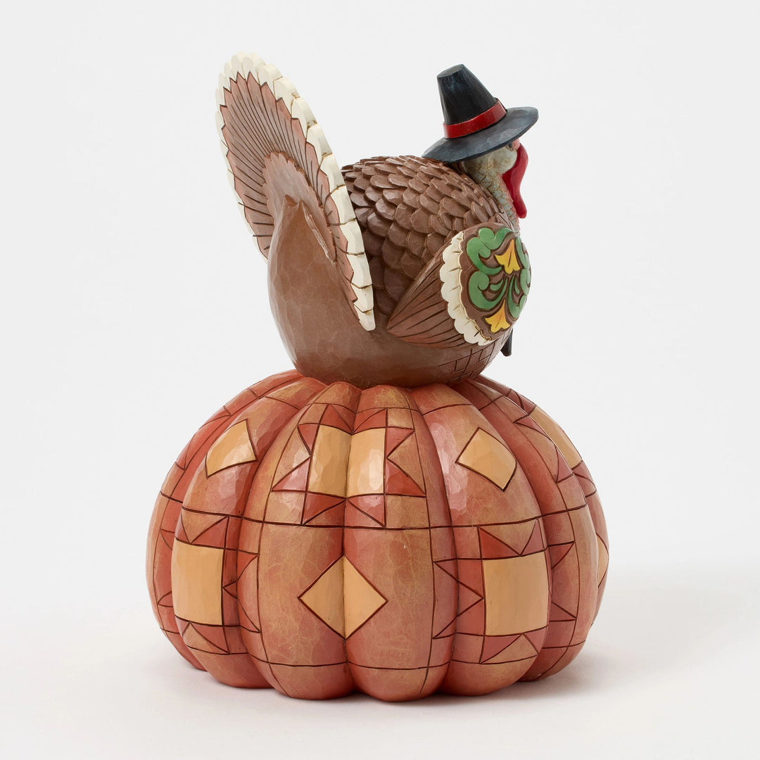 Gobble Greetings (Harvest Turkey) - Heartwood Creek by Jim Shore