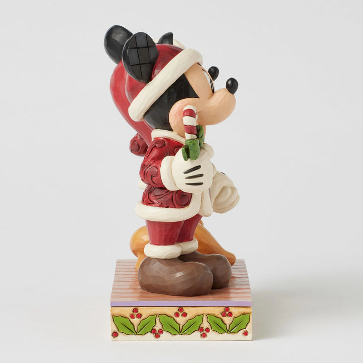 Candy Cane Christmas (Mickey & Minnie with Candy Canes) - Disney Traditions by Jim Shore