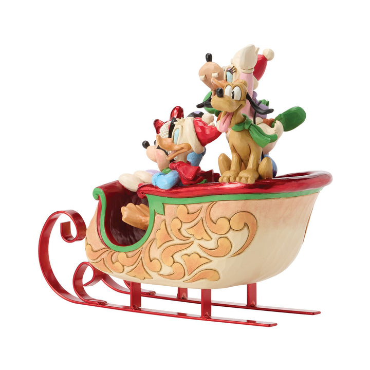 A Sleigh Full of Joy (Mickey & Friends Sled) Hand-signed