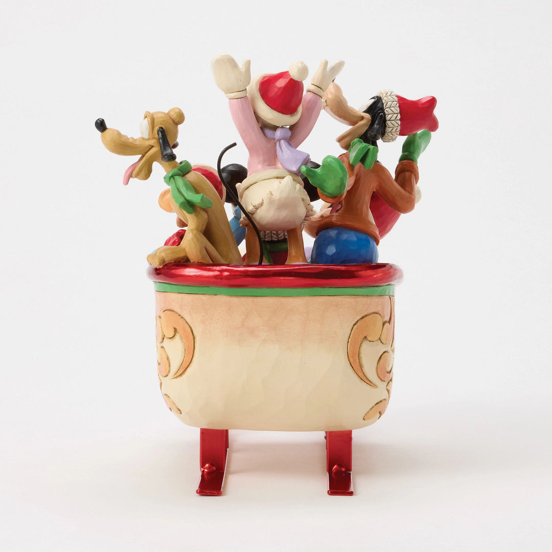 A Sleigh Full of Joy (Mickey & Friends Sled) Hand-signed