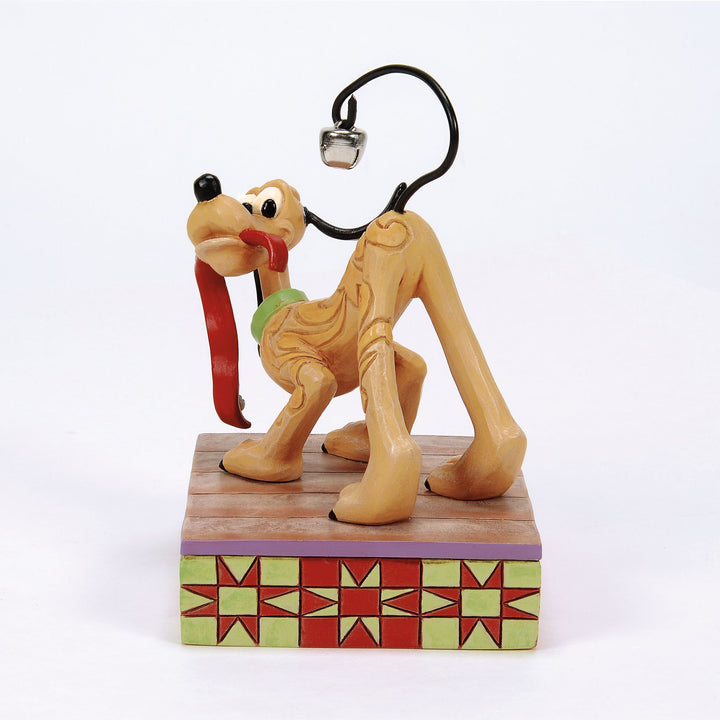 Jolly Jingle Tail (Pluto with Bells) - Disney Traditions by Jim Shore