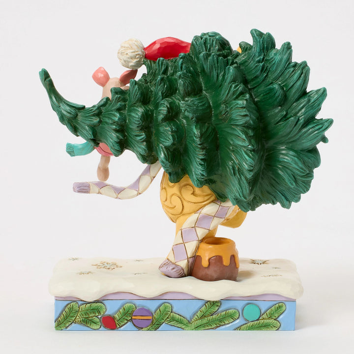 A Tree for Two (Winnie the Pooh & Piglet with Christmas Tree)