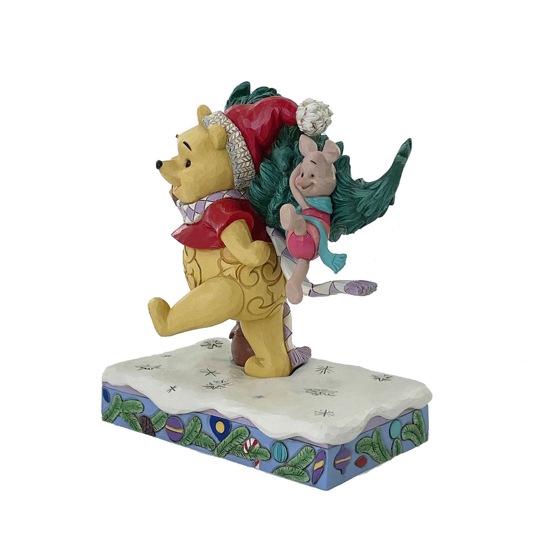 A Tree for Two (Winnie the Pooh & Piglet with Christmas Tree) - Disney Traditions by Jim Shore