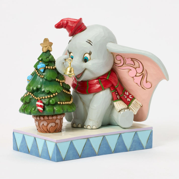 Merry Moments (Dumbo with Christmas Tree) - Disney Traditions by Jim Shore