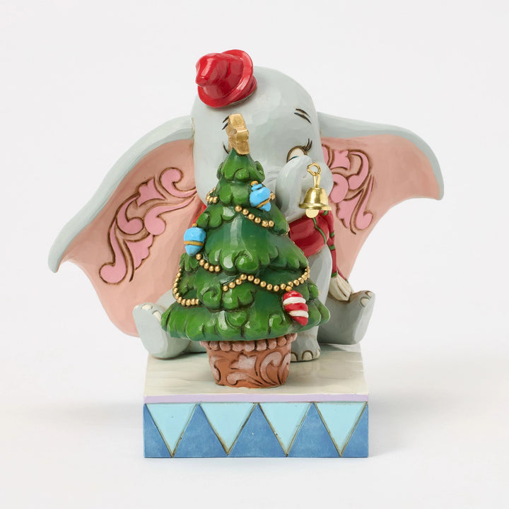 Merry Moments (Dumbo with Christmas Tree) - Disney Traditions by Jim Shore