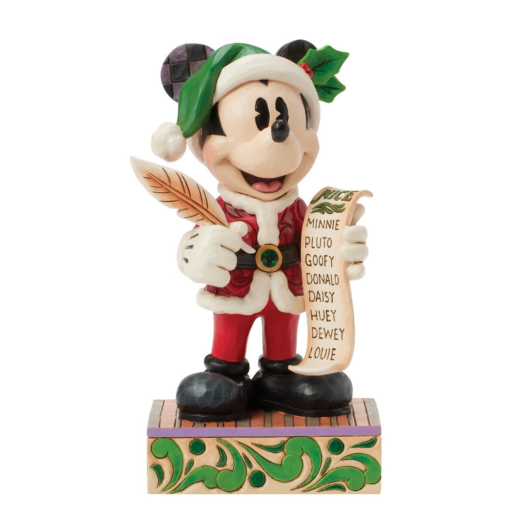 Twenty Years of Magic (Limited Edition Santa Mickey with List) - Disney Traditions by Jim Shore