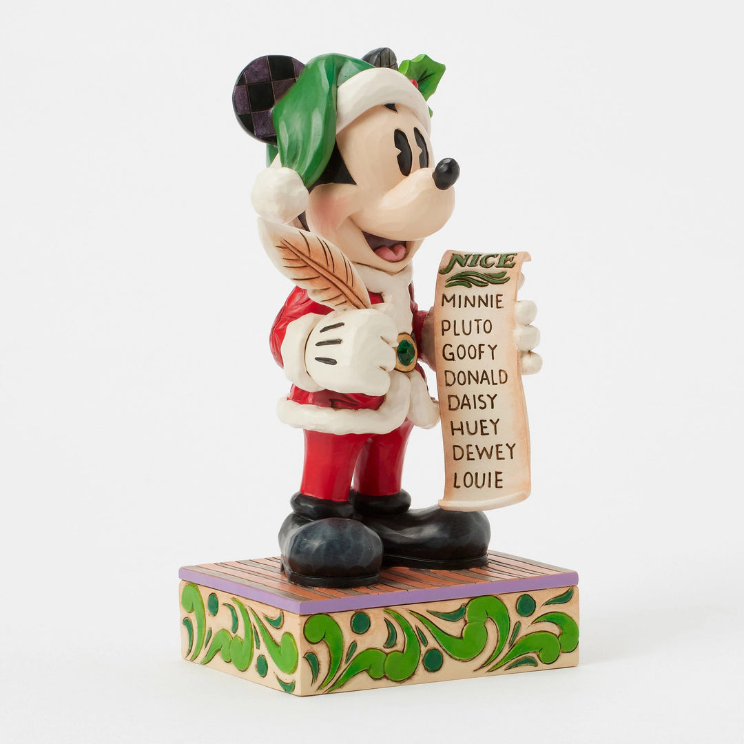 Twenty Years of Magic (Limited Edition Santa Mickey with List) - Disney Traditions by Jim Shore