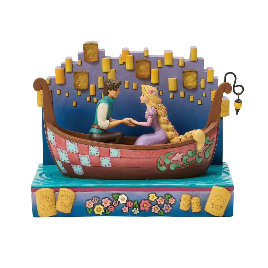 A Dream Come True (Tangled Boat with LED Lanterns)
