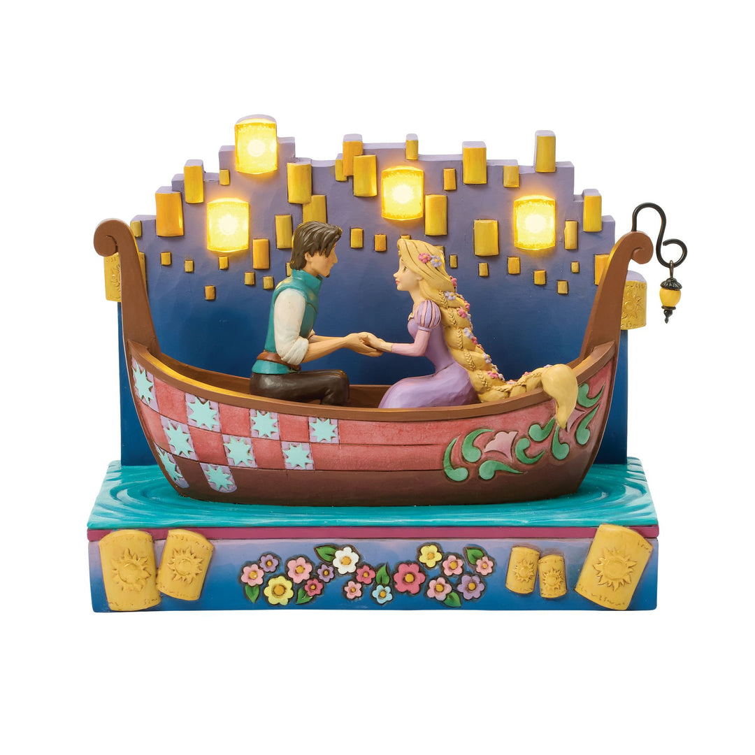A Dream Come True (Tangled Boat with LED Lanterns)