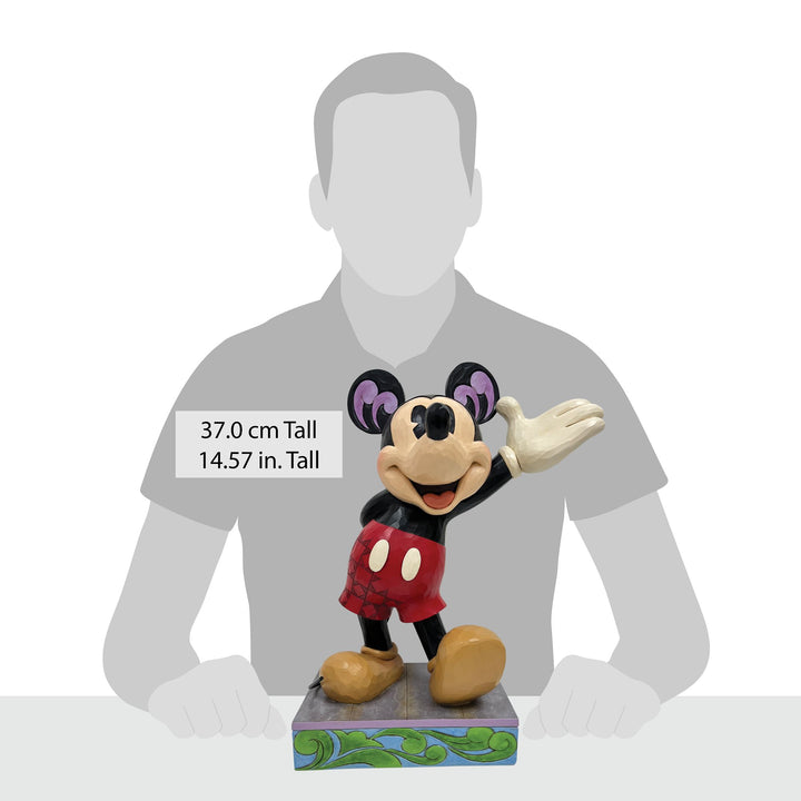 Hello Pal| (Big Mickey Figurine) - Disney Traditions by Jim Shore