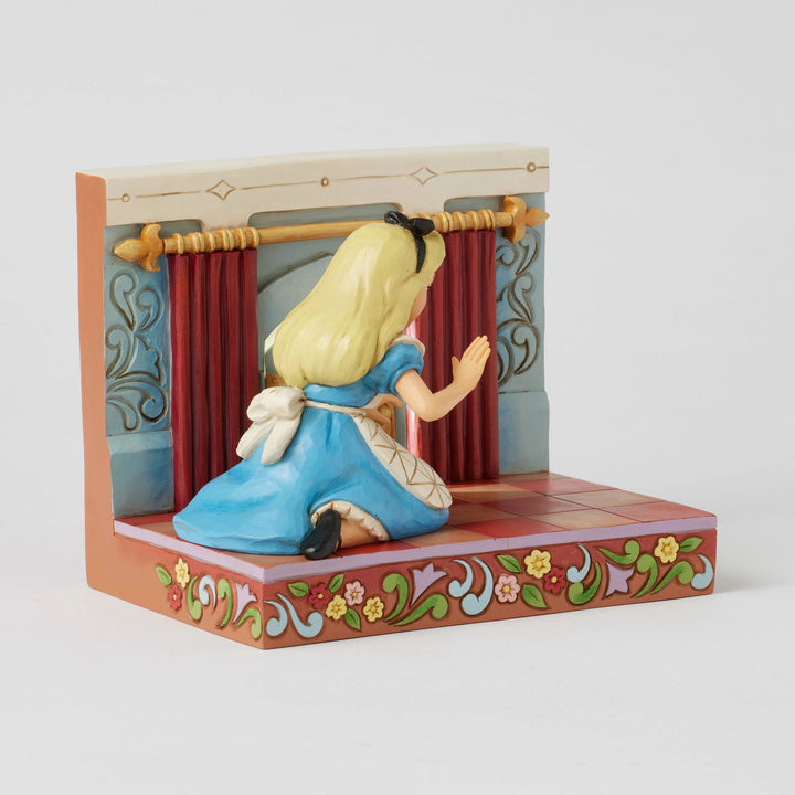 Curioser and Curiouser (Alice LED Wonderland Door) - Disney Traditions by Jim Shore