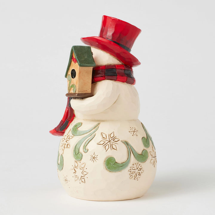 Youe Mean Snow Much to Me (Snowman with Red Hat) - Heartwood Creek by Jim Shore