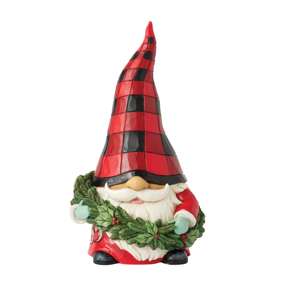 Gnome with Wreath - Heartwood Creek by Jim Shore