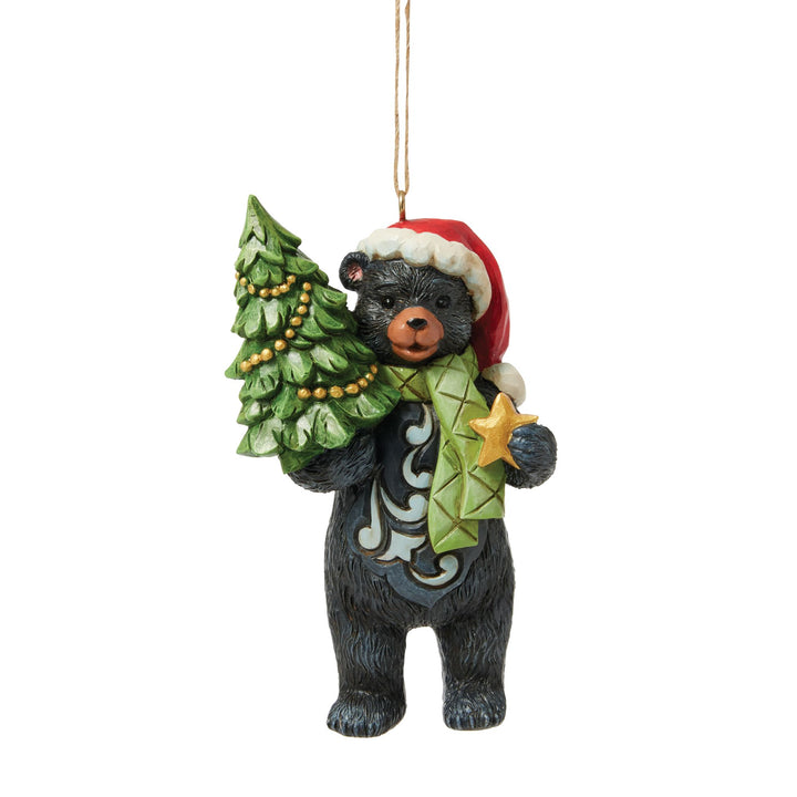 Lodge Black Bear Hanging Ornament - Heartwood Creek by Jim Shore