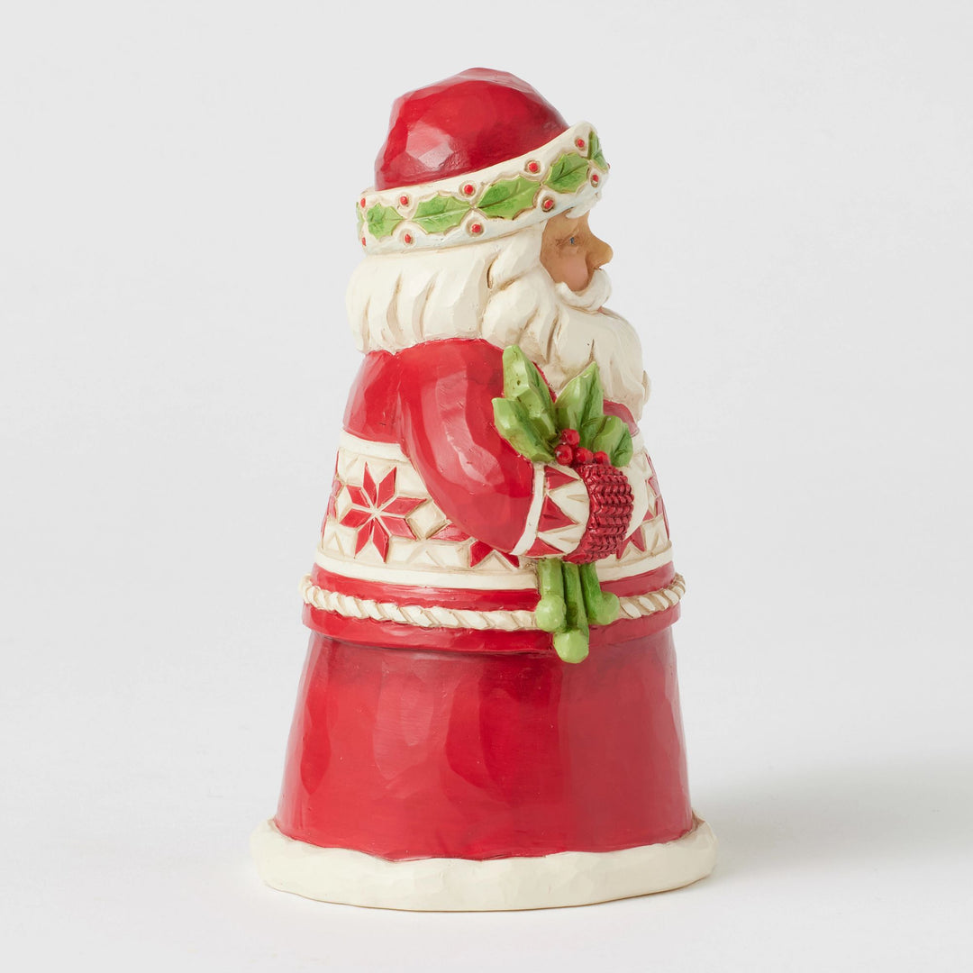 Holly Berry Noel (Santa Pint with Holly)
