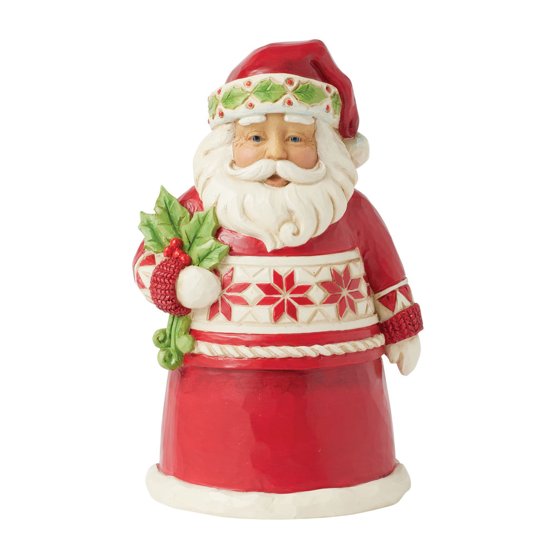 Holly Berry Noel (Santa Pint with Holly)