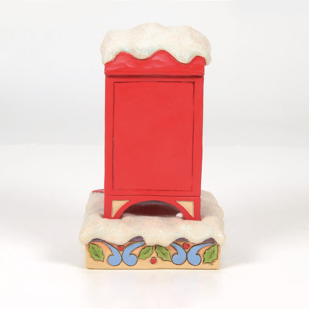 Grinch in Mailbox Figurine - The Grinch by Jim Shore