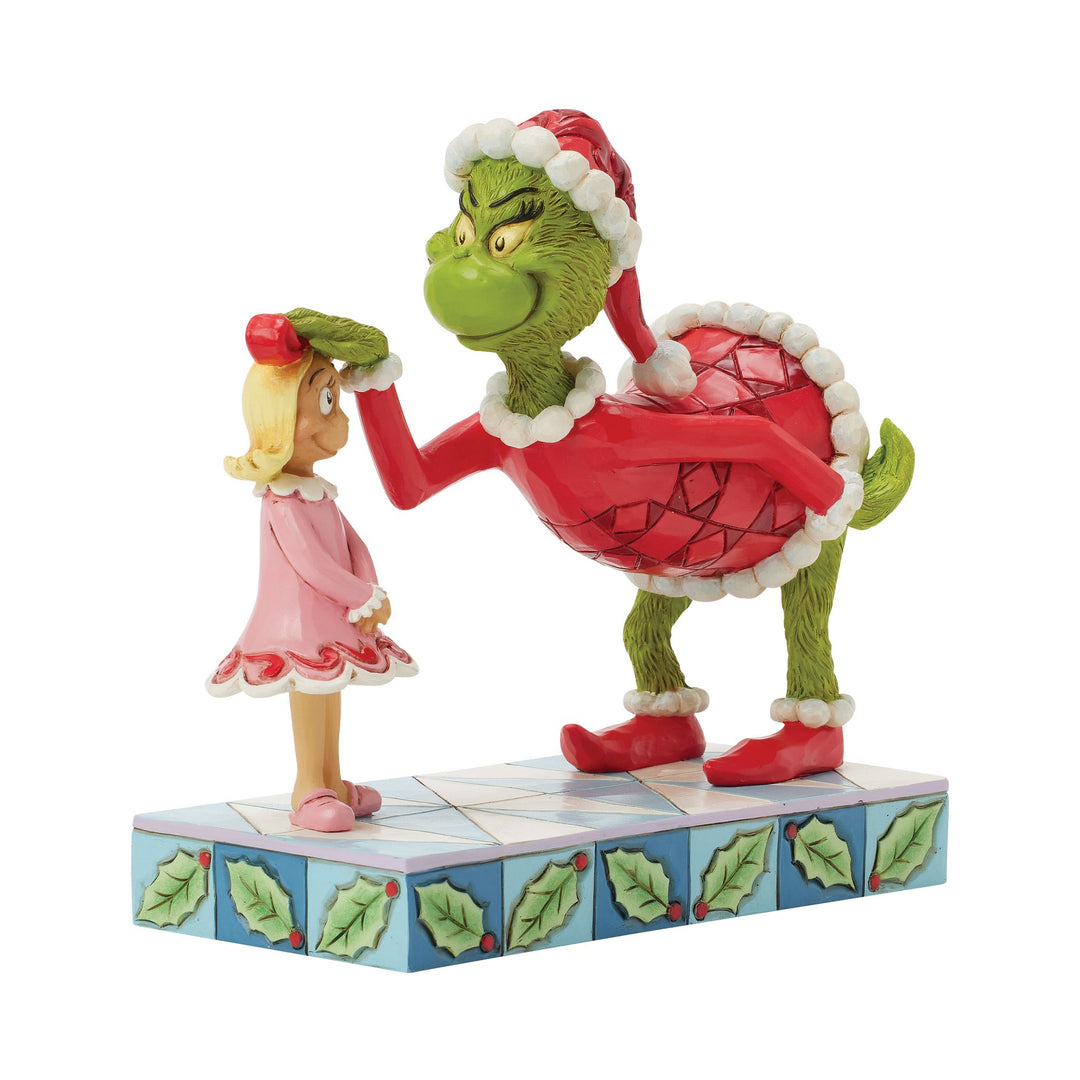 The Grinch Patting Cindy-Lou on the Head Figurine Hand-signed