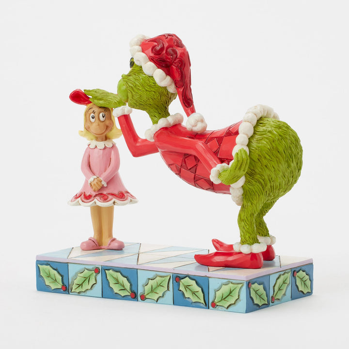 The Grinch Patting Cindy-Lou on the Head Figurine - The Grinch by Jim Shore