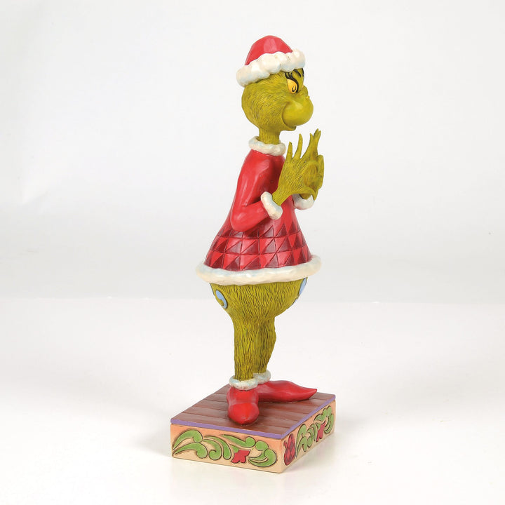 The Grinch with Heart Hands Figurine - The Grinch by Jim Shore