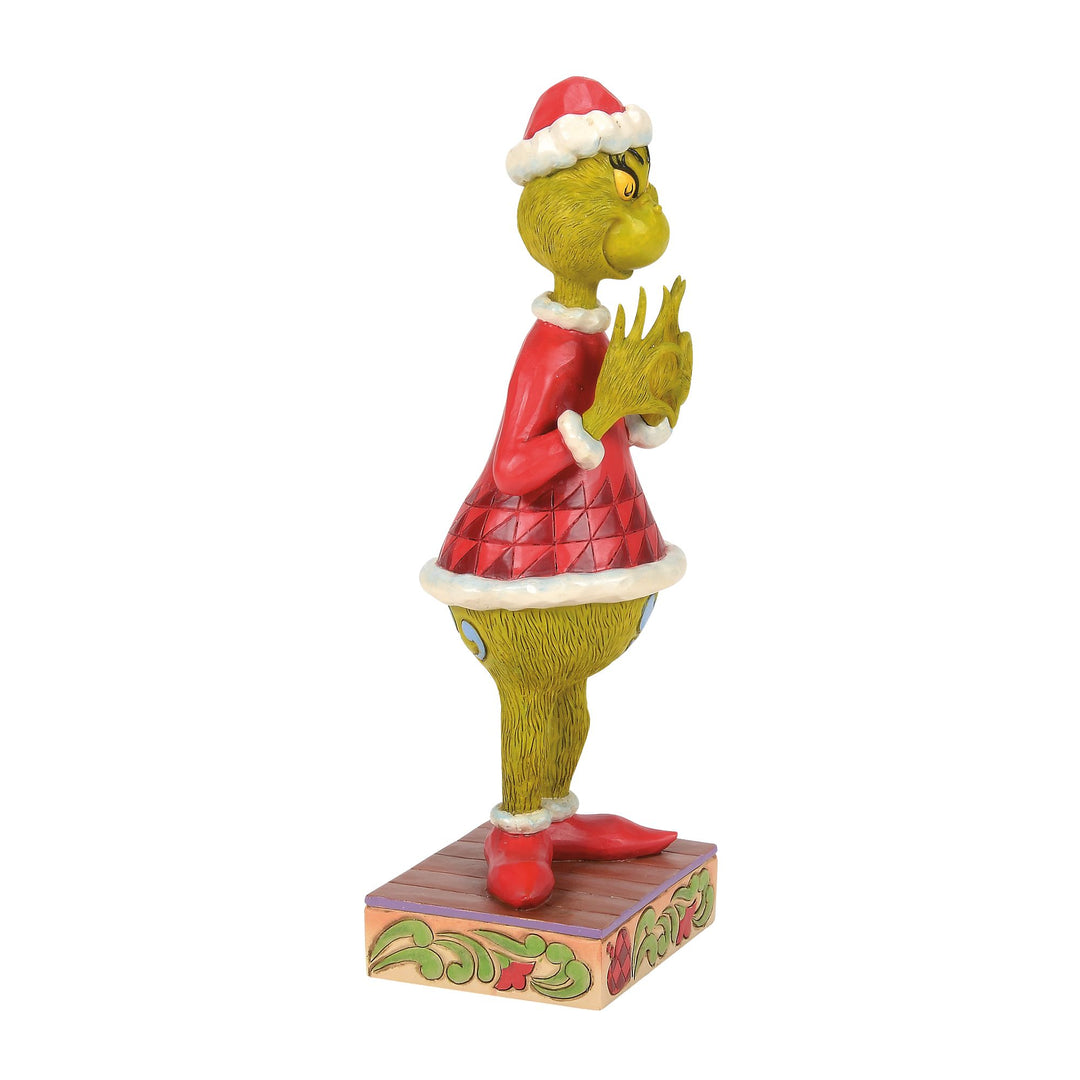 The Grinch with Heart Hands Figurine - The Grinch by Jim Shore Hand Signed