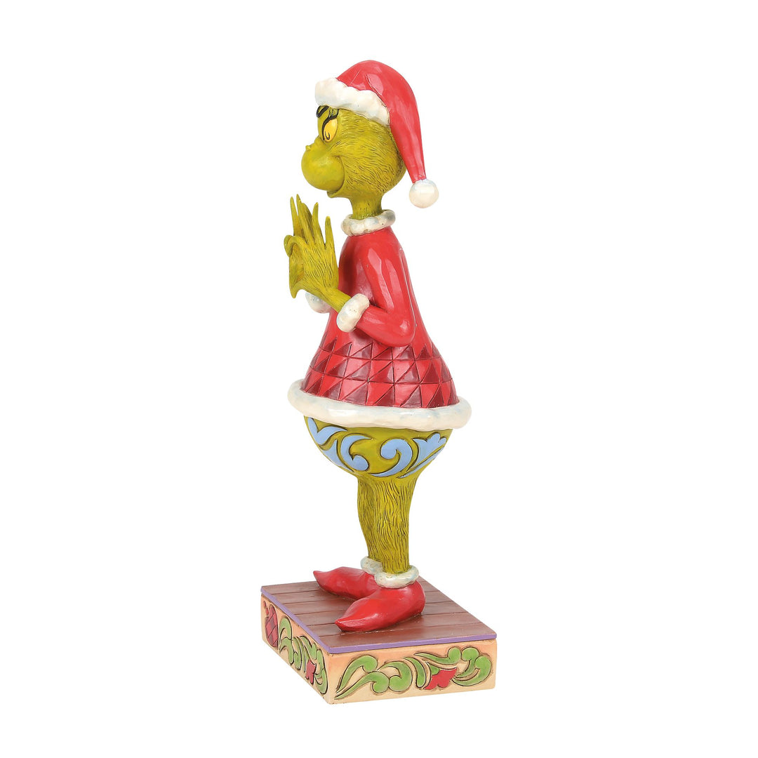 The Grinch with Heart Hands Figurine - The Grinch by Jim Shore Hand Signed