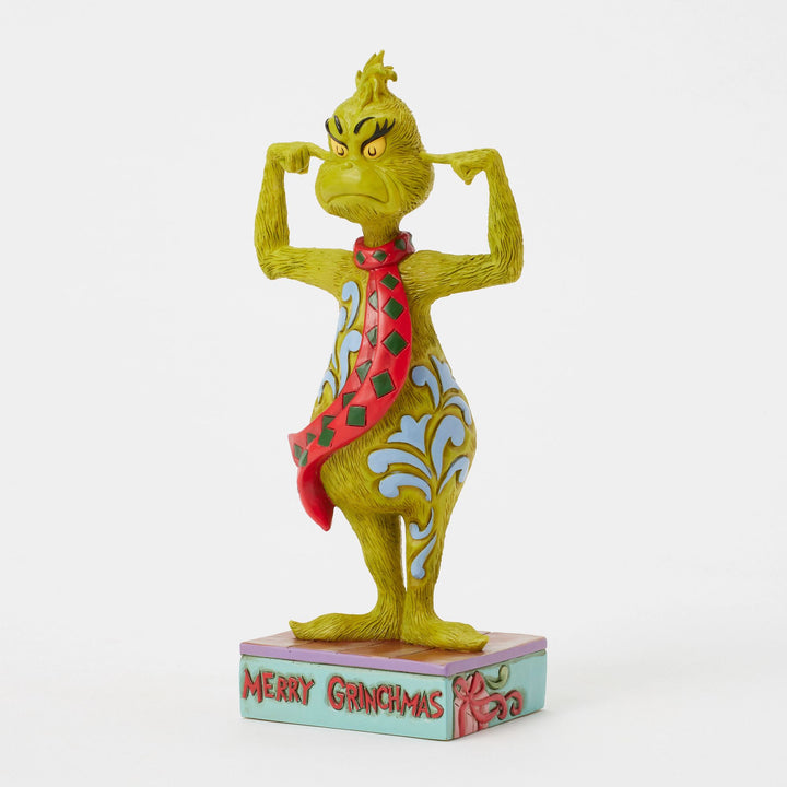 The Grinch Plugging His Ears Figurine - The Grinch by Jim Shore