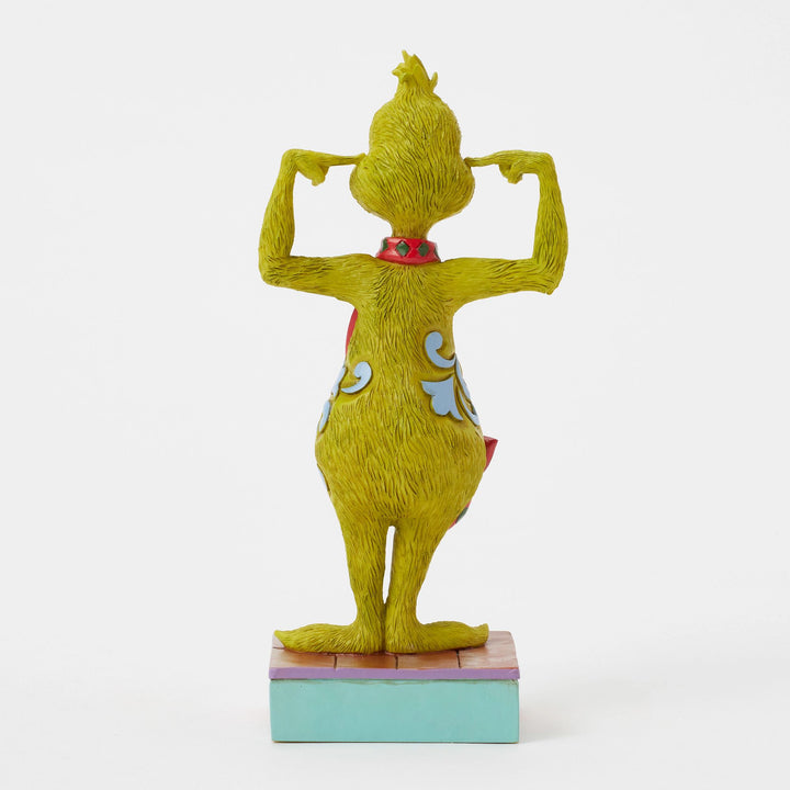 The Grinch Plugging His Ears Figurine - The Grinch by Jim Shore