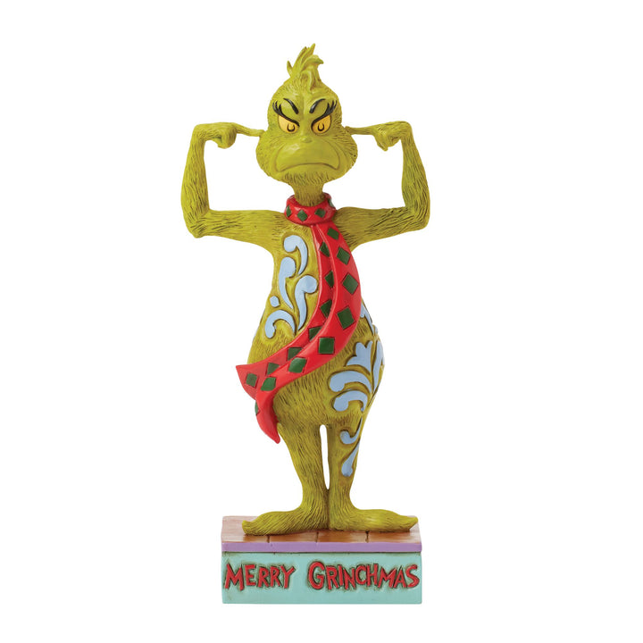 The Grinch Plugging His Ears Figurine - The Grinch by Jim Shore