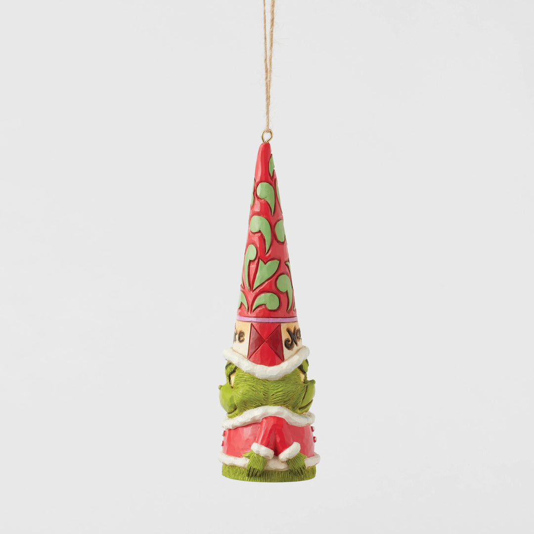 Grinch Naught Nice Gnome Hanging Ornament - The Grinch by Jim Shore