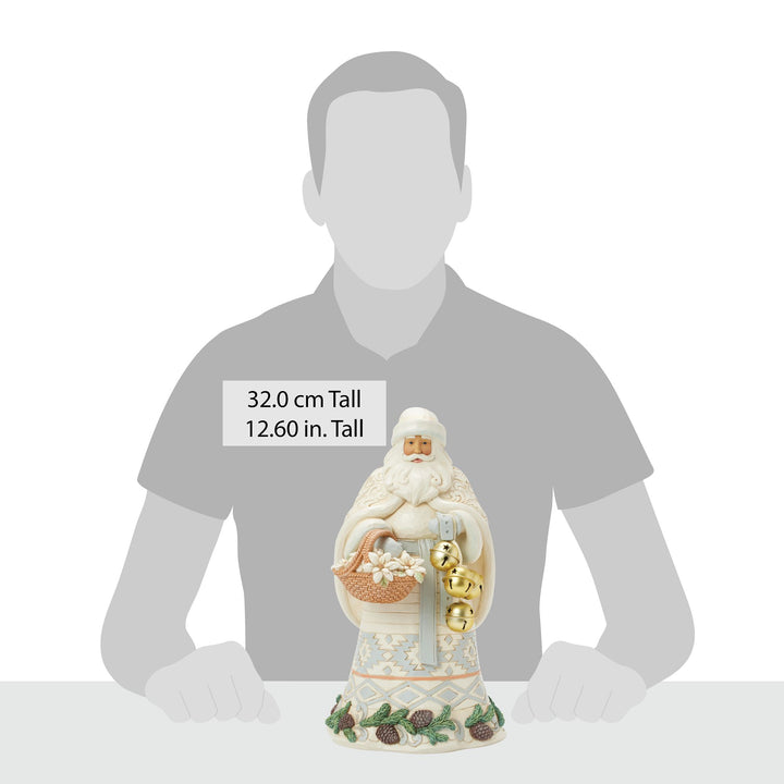 Ringing in the Season (Santa with Bells) - Heartwood Creek by Jim Shore - Hand Signed