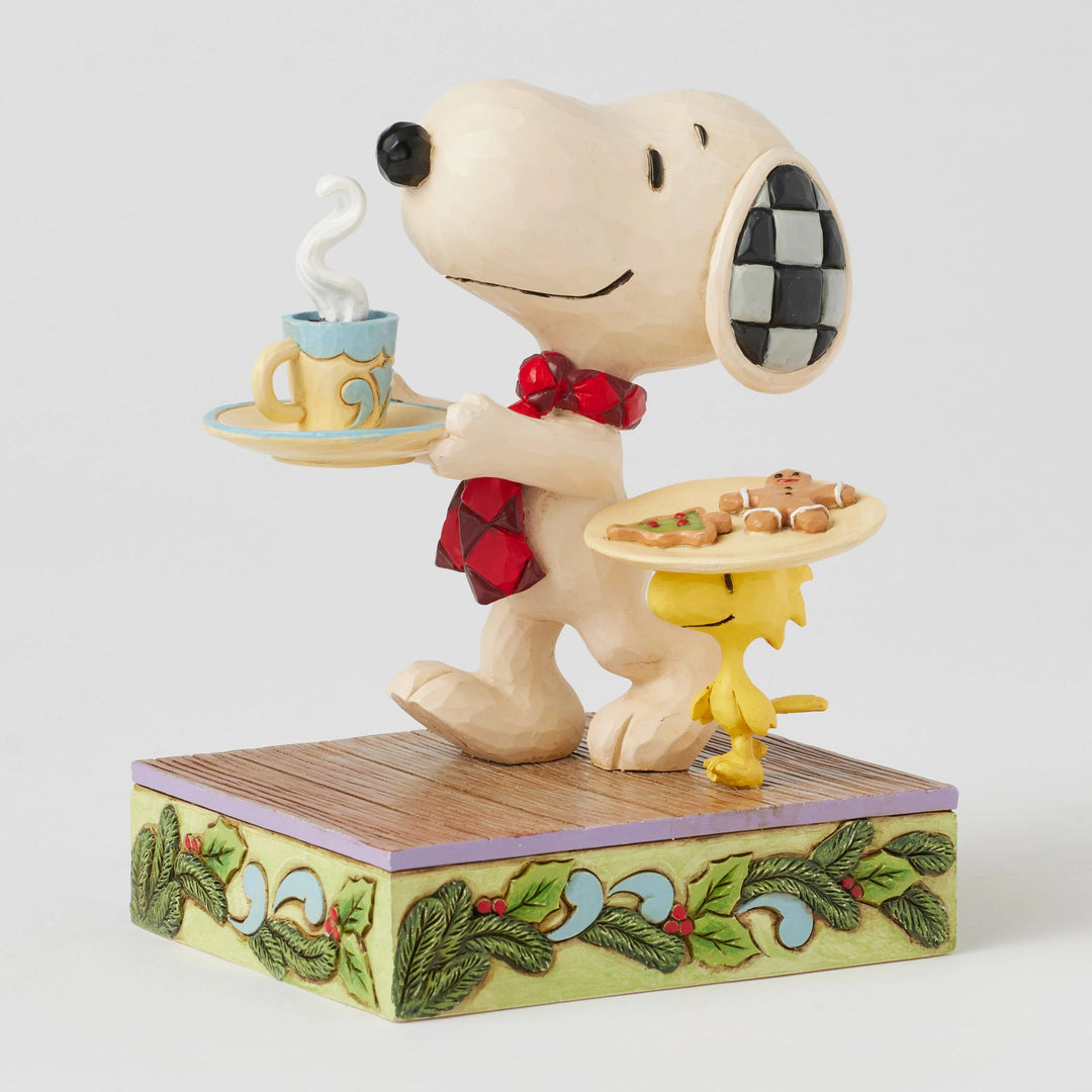 Santa's Sweet Surprise (Snoopy & Woodstock Cookies for Santa) - Peanuts by Jim Shore