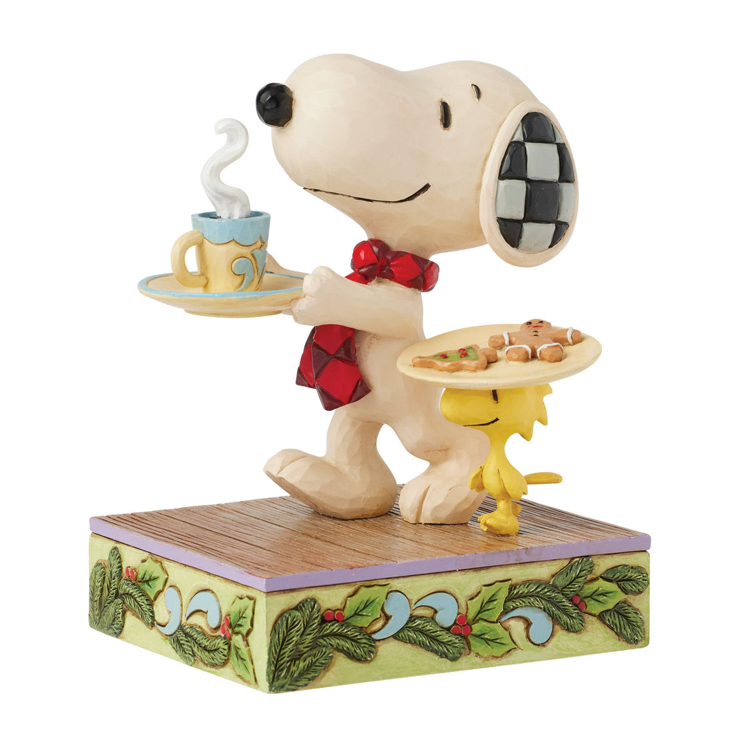 Santa's Sweet Surprise (Snoopy & Woodstock Cookies for Santa) - Peanuts by Jim Shore
