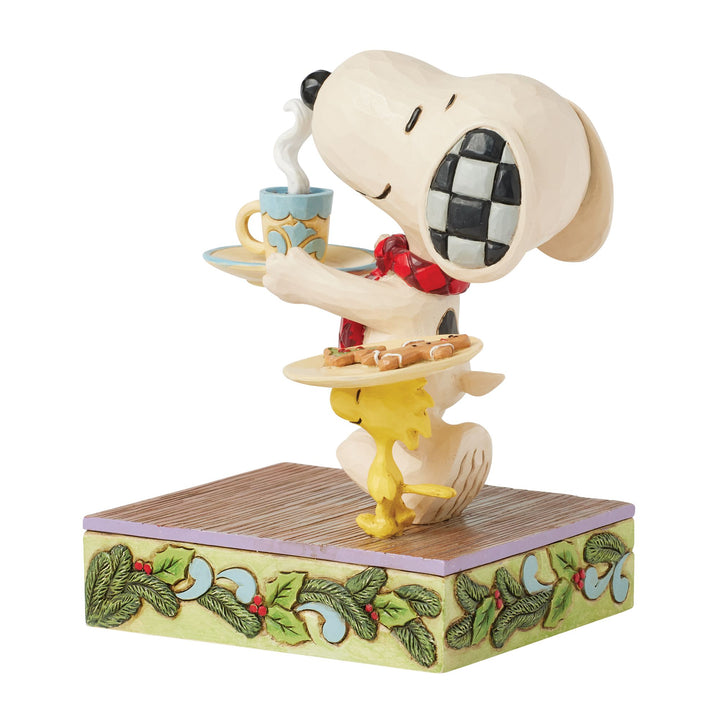 Santa's Sweet Surprise (Snoopy & Woodstock Cookies for Santa) - Peanuts by Jim Shore