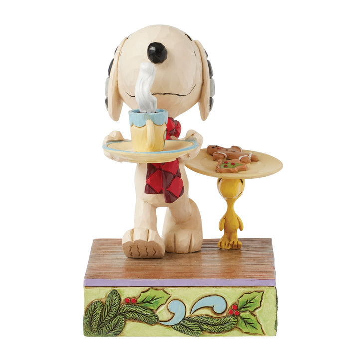 Santa's Sweet Surprise (Snoopy & Woodstock Cookies for Santa) - Peanuts by Jim Shore