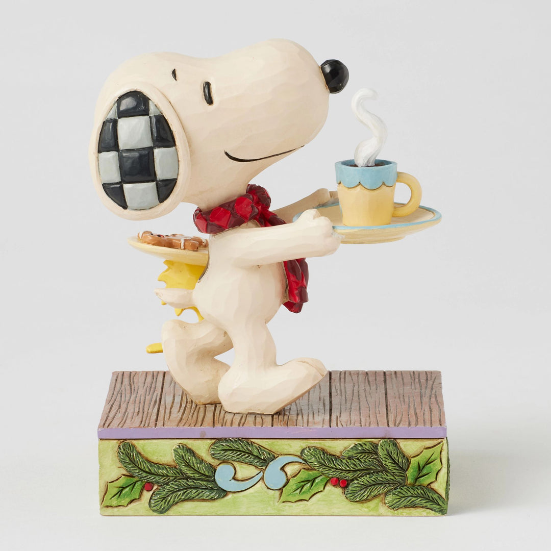 Santa's Sweet Surprise (Snoopy & Woodstock Cookies for Santa) - Peanuts by Jim Shore