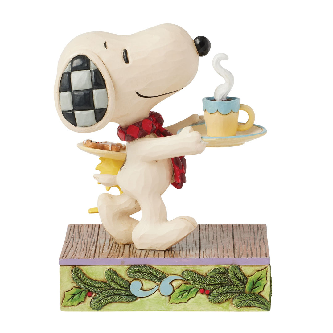 Santa's Sweet Surprise (Snoopy & Woodstock Cookies for Santa) - Peanuts by Jim Shore