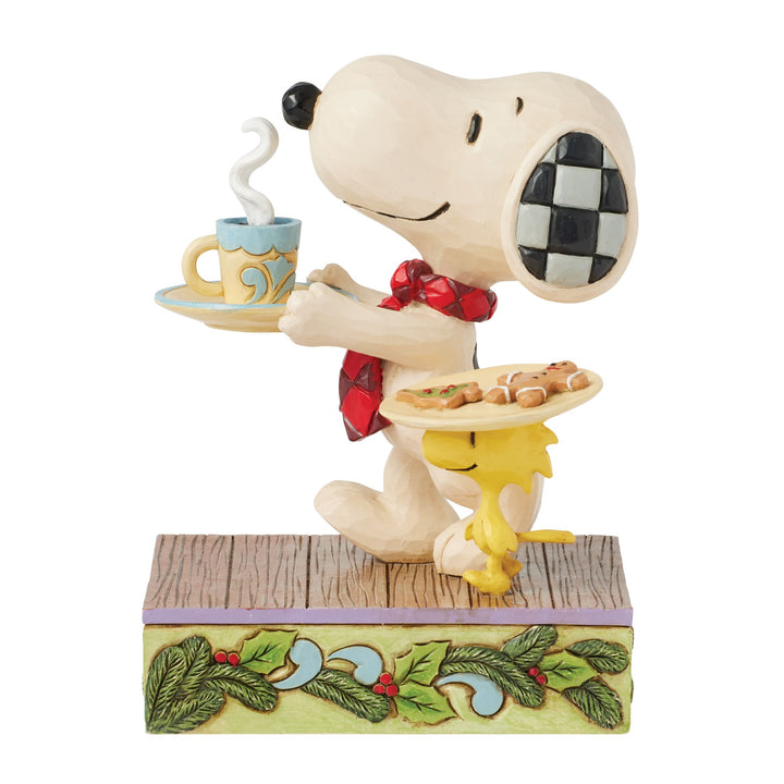 Santa's Sweet Surprise (Snoopy & Woodstock Cookies for Santa) - Peanuts by Jim Shore