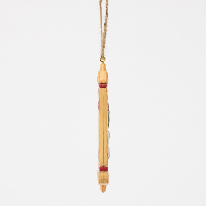 Rotating Holy Family in Bell Hanging Ornament