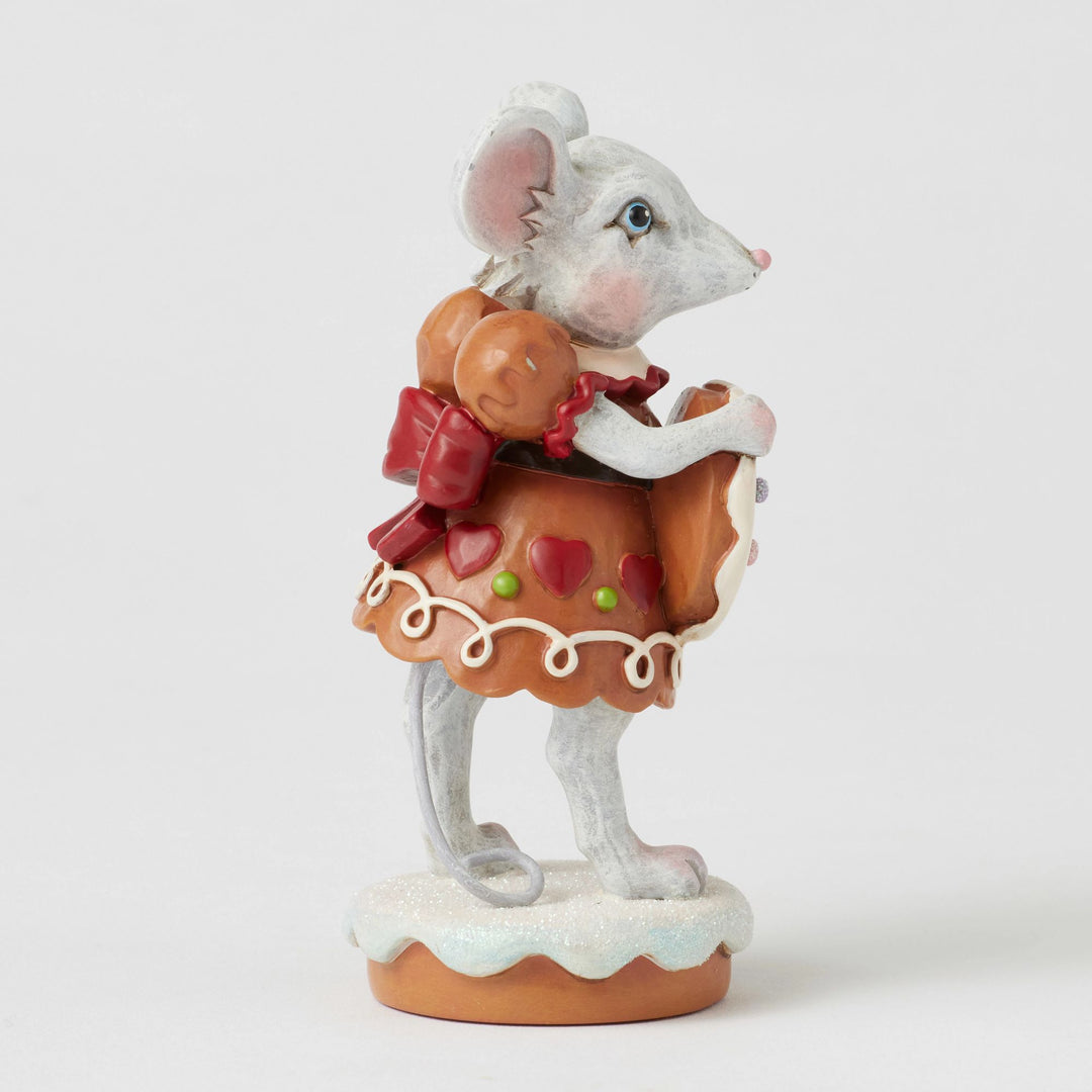 Sugar and Spice Make Christmas Nice (Gingerbread Mouse with Cookie) - Heartwood Creek by Jim Shore